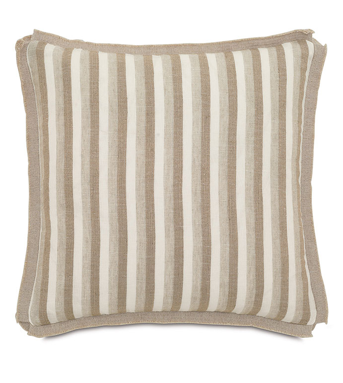 ϣ˹ 18X18 LINUM NATURAL W/BUTTERFLY PLEATS