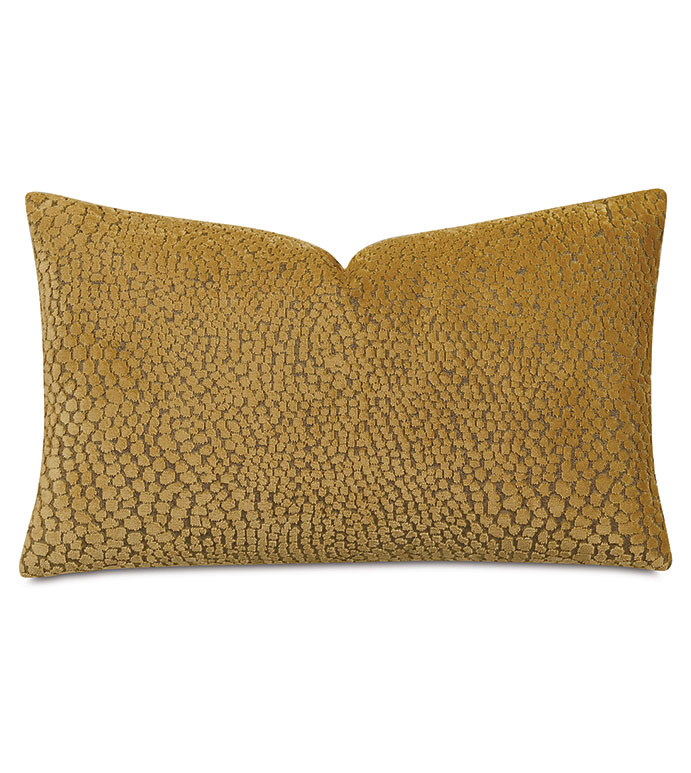  13X22 ROQUEFORT DECORATIVE PILLOW IN HONEY