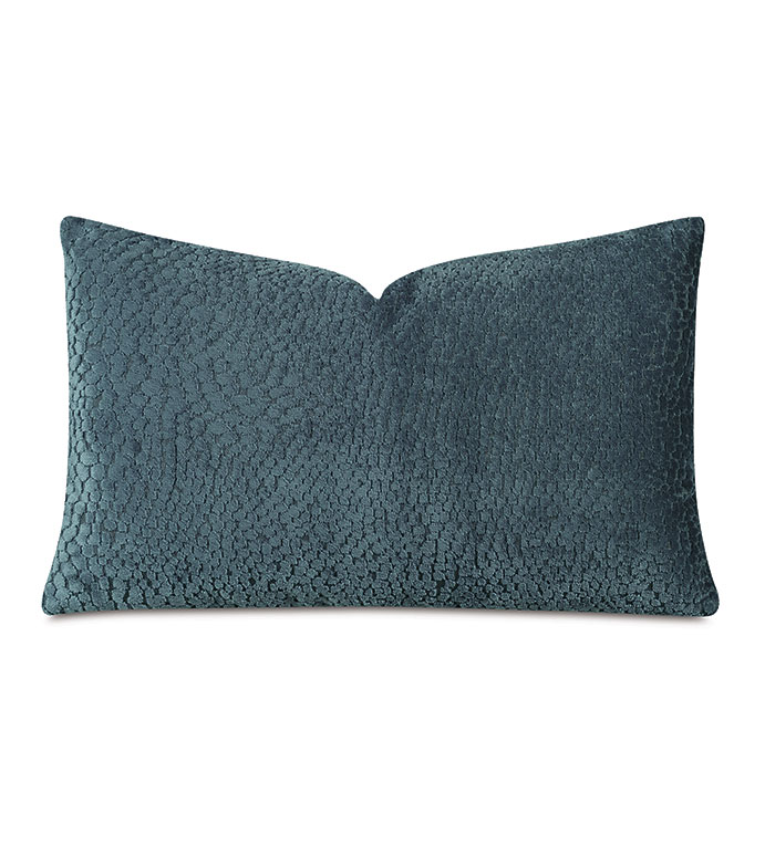  13X22 ROQUEFORT DECORATIVE PILLOW IN LAGOON