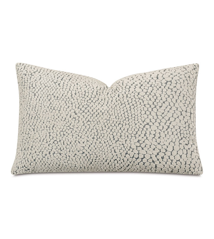  13X22 ROQUEFORT DECORATIVE PILLOW IN SNOW