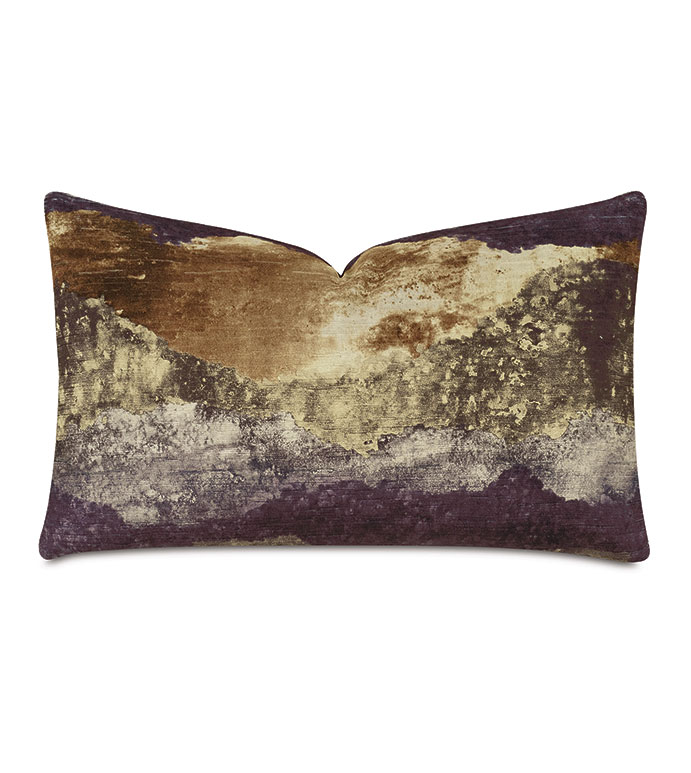  13X22 STORM VELVET DECORATIVE PILLOW