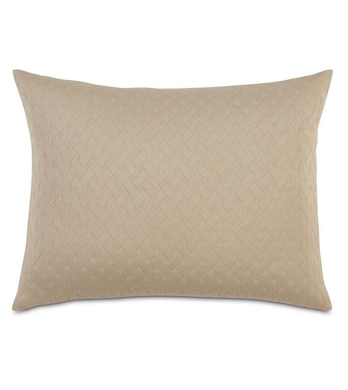  20X27 BRISEYDA SAND STANDARD SHAM