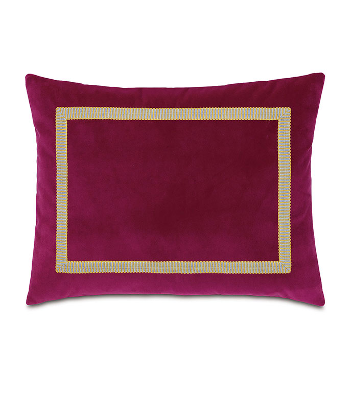 ȵ˹ 20X27 PLUSH RASPBERRY STANDARD SHAM