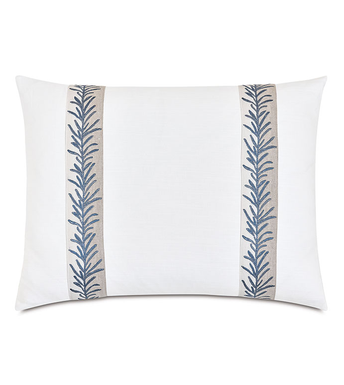  20X27 VIZCAYA EMBROIDERED STANDARD SHAM