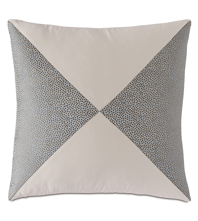 ά 20X20 SILVIO PIECED DECORATIVE PILLOW