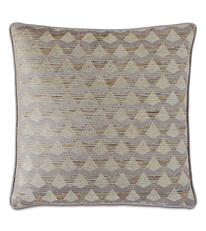 ά 22X22 SILVIO METALLIC DECORATIVE PILLOW