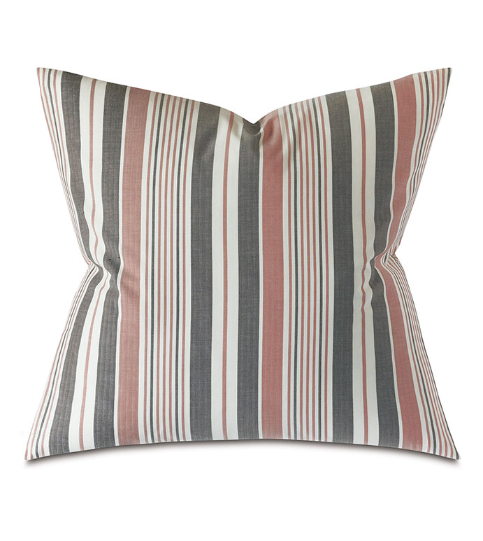  24X24 CHILMARK STRIPED DECORATIVE PILLOW