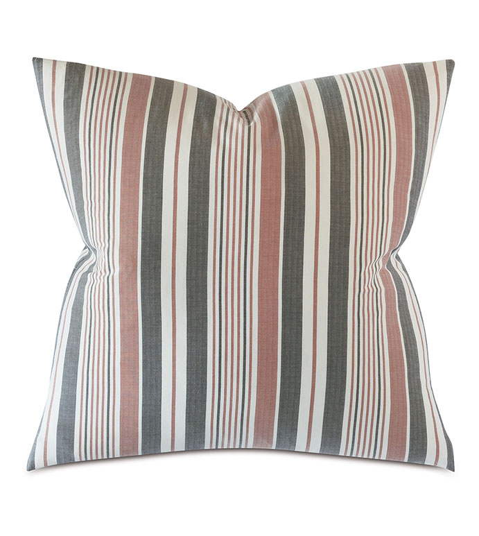  27X27 CHILMARK STRIPED EURO SHAM