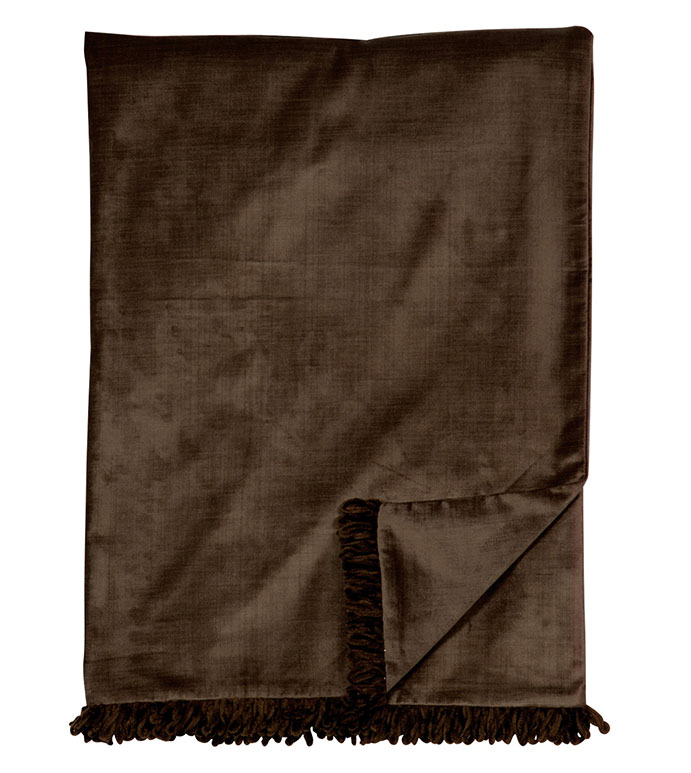 ¬ɭ 53X80 LUCERNE MOCHA THROW