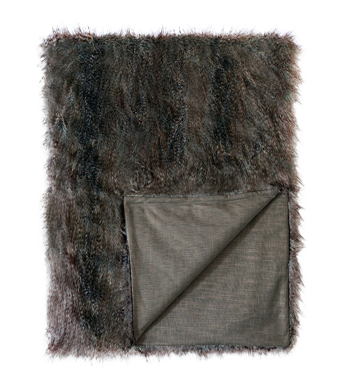 ӡ֧ 53X80 INDOCHINE FAUX FUR THROW