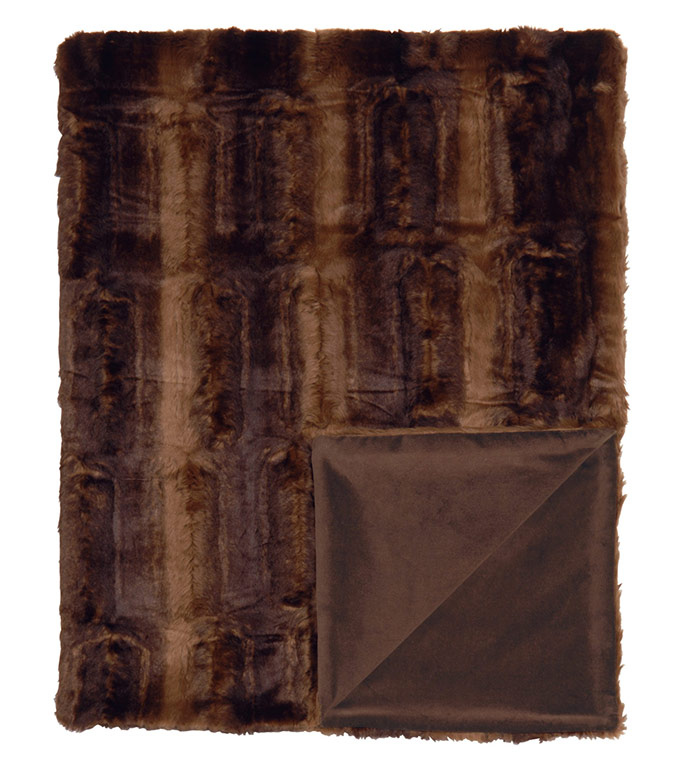 ëƤ̺ 53X80 KARINA CHOCOLATE THROW