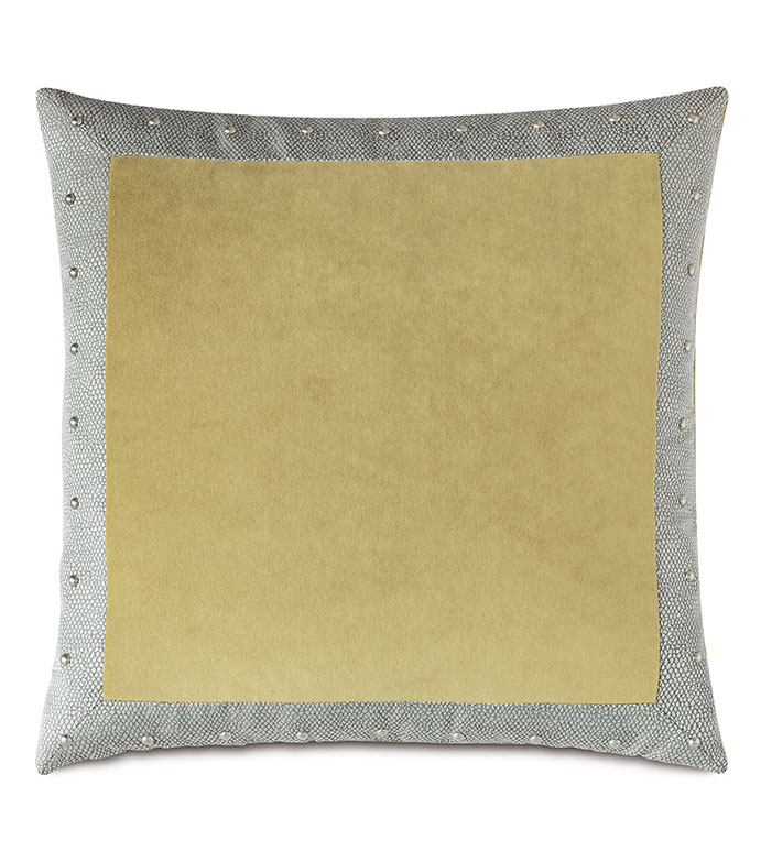  27X27 ZEPHYR NAILHEAD BORDER EURO SHAM