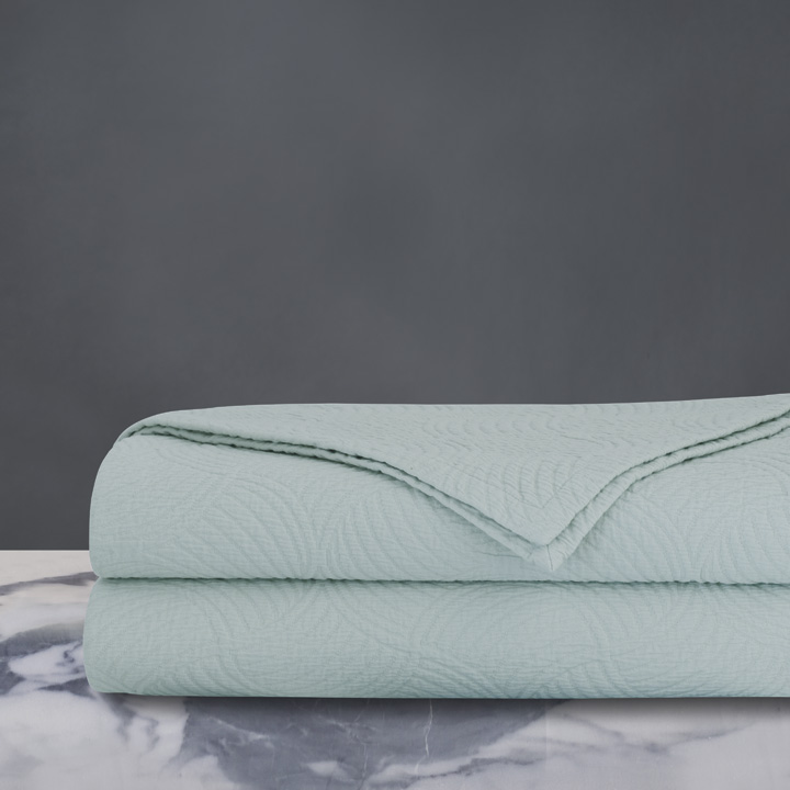 Mint Punch Coverlet  