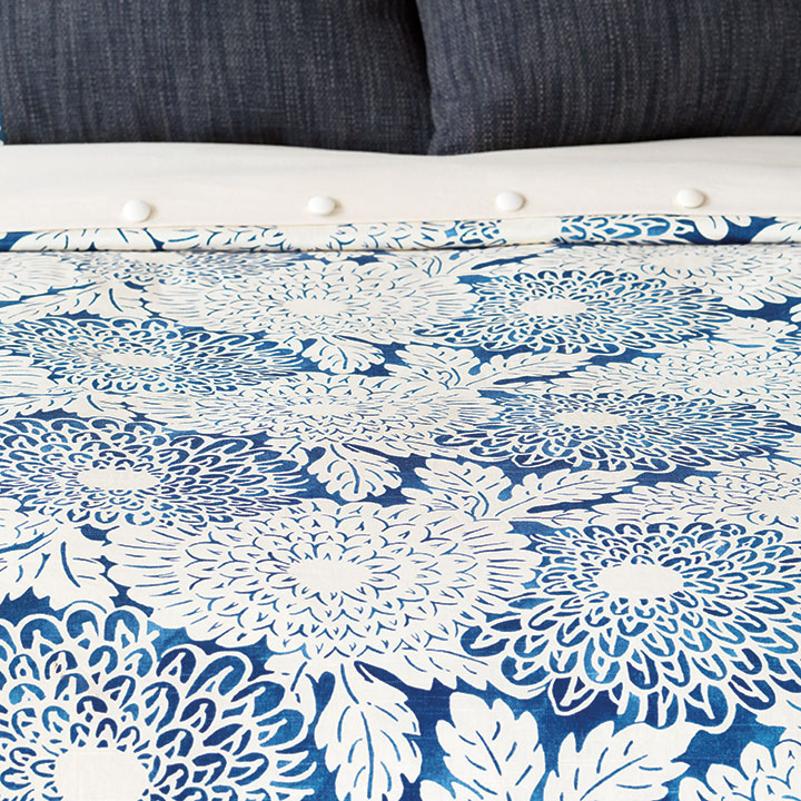 Kiku Indigo Mashup Duvet Cover & Comforter  & ޱ