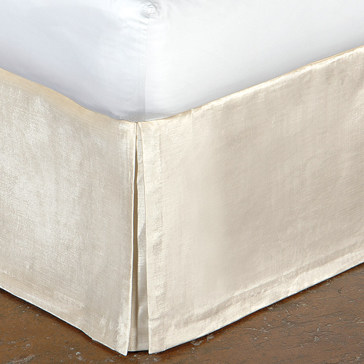 Lucerne Solid Velvet Bed Skirt ȹ