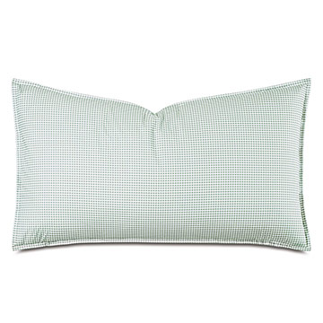 -ɫ 21X37 MALAYA GINGHAM KING SHAM IN LEAF