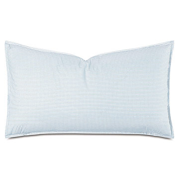 -ɫ 21X37 MALAYA GINGHAM KING SHAM IN SKY