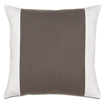 ά˹ 18X18 CROSBY CHARCOAL INSERT PILLOW