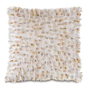 ŵ 24X24 SPROUSE FEATHERY DECORATIVE PILLOW