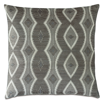  22X22 ECHO OGEE DECORATIVE PILLOW