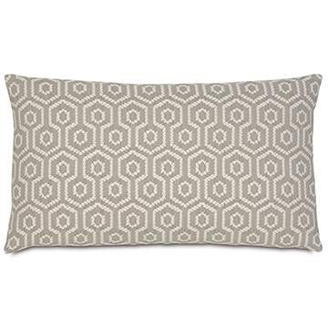  13X22 GAVIN SMOKE ACCENT PILLOW