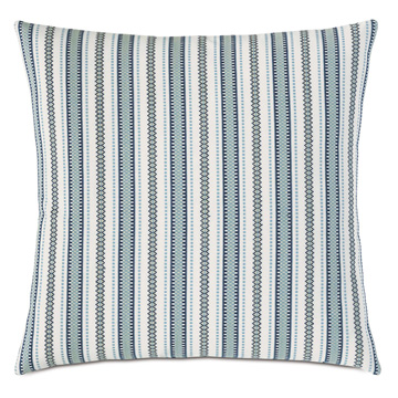  22X22 HUGO STRIPE DECORATIVE PILLOW