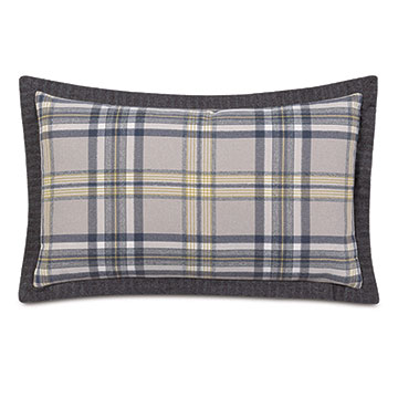 ɭ 13X22 PATTINSON PLAID DECORATIVE PILLOW