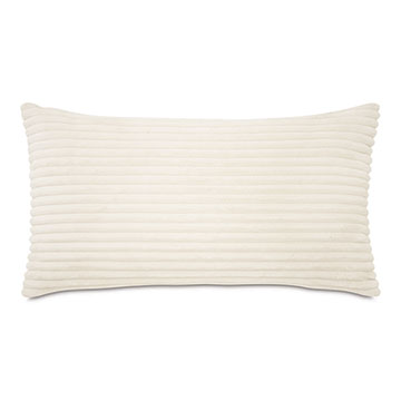  15X26 BISHOP CORDUROY DECORATIVE PILLOW