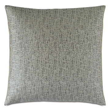  22X22 ECHO METALLIC DECORATIVE PILLOW