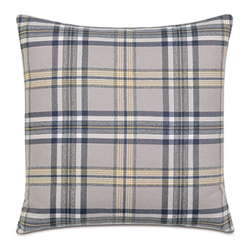 ɭ 22X22 PATTINSON PLAID DECORATIVE PILLOW