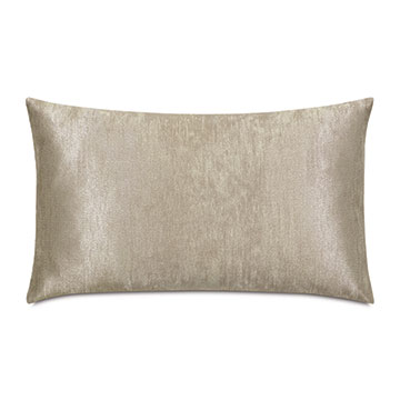  13X22 ALMA METALLIC DECORATIVE PILLOW