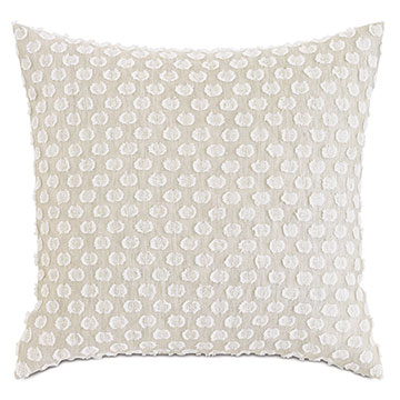 ˿ 24X24 FELICITY FIL COUPE DECORATIVE PILLOW