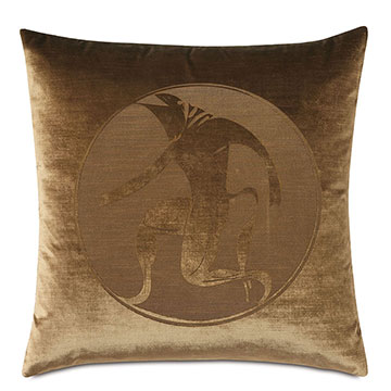 ŷʱ 22X22 ANTIQUITY MINOTAUR DECORATIVE PILLOW