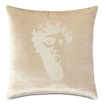 ŷʱ 22X22 ANTIQUITY DAVID DECORATIVE PILLOW