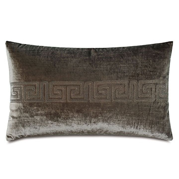 ŷʱ 13X22 ANTIQUITY GREEK KEY DECORATIVE PILLOW IN OREGANO