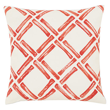  18X18 TRELLIS OUTDOOR PILLOW