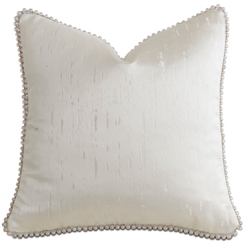 ά 27X27 GLISTEN FOG DECORATIVE PILLOW