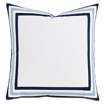 Ķ 27X27 WATERMILL INDIGO EURO SHAM