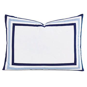 Ķ 20X27 WATERMILL INDIGO STANDARD SHAM