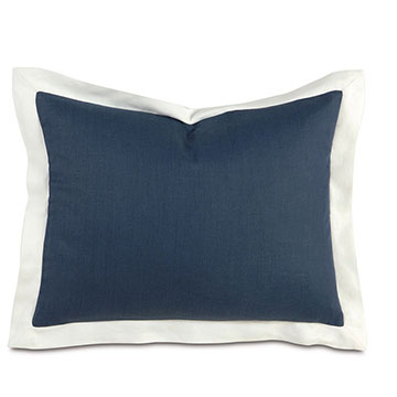  20X27 BREEZE INDIGO STANDARD SHAM