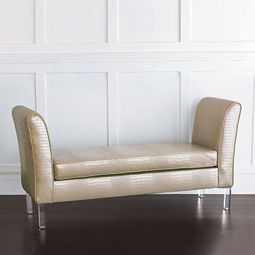 ׵ 21X66X32 VALENTINA METALLIC BENCH