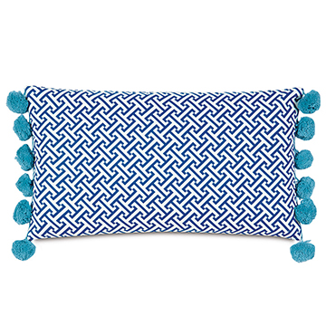 ȿŮ 13X22 CHIVE NAVY BOLSTER