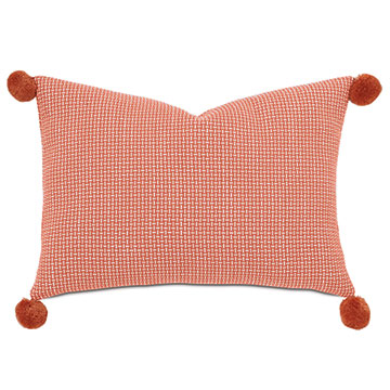 ˹ 16X22 PHINEAS CROSSHATCH DECORATIVE PILLOW