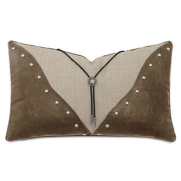 ϣ˹ 13X22 HIGGINS NAILHEADS DECORATIVE PILLOW