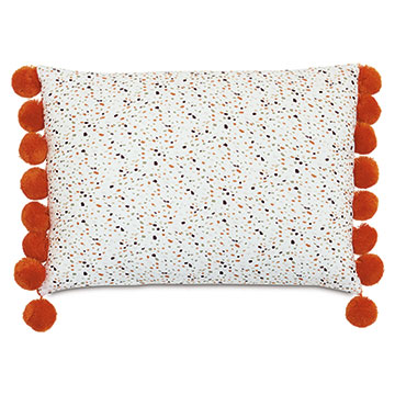  16X22 WILDER SPECKLED DECORATIVE PILLOW