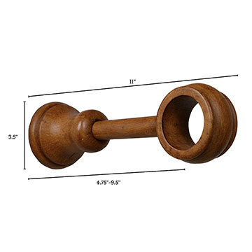 ľɫ 11X3.5 LEGNA MAPLE ADJUSTABLE BRACKET