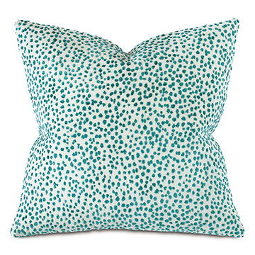  22X22 TAPIR DECORATIVE PILLOW IN TEAL