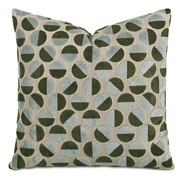  22X22 PIXIE DECORATIVE PILLOW IN SPA