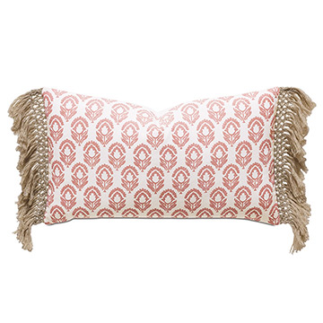  13X22 MINT PUNCH DECORATIVE PILLOW