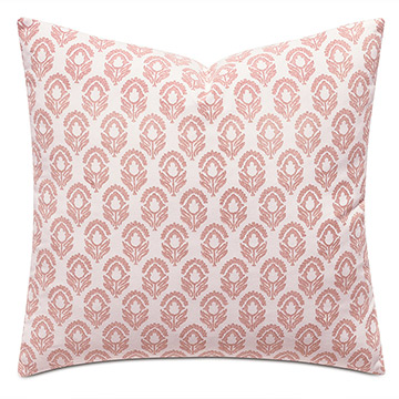  22X22 MINT PUNCH DECORATIVE PILLOW